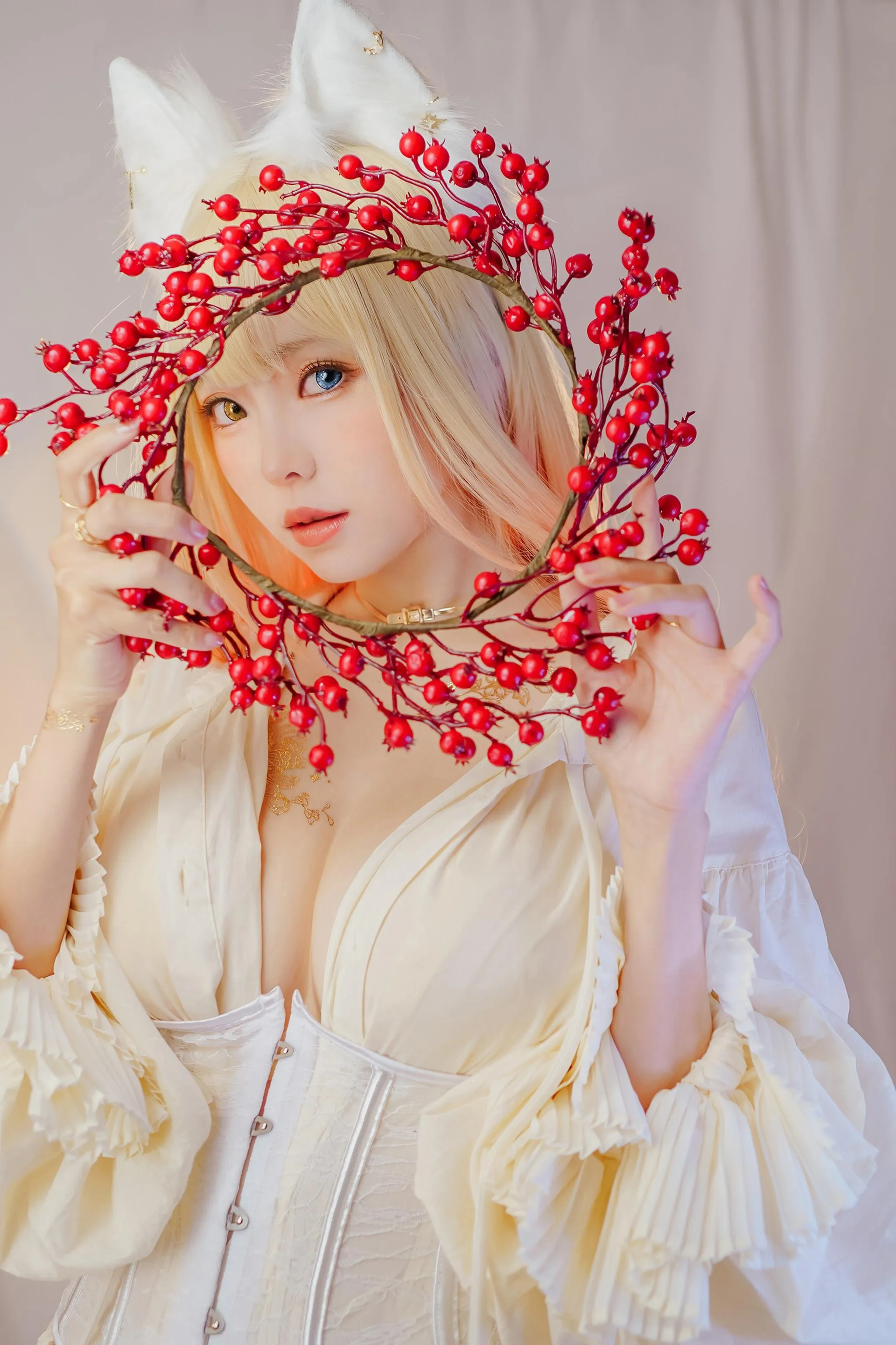 ElyEE子 – NO.77 Original Witch  Cat魔女與貓-Odd-eyed cat __ [41P]插图7